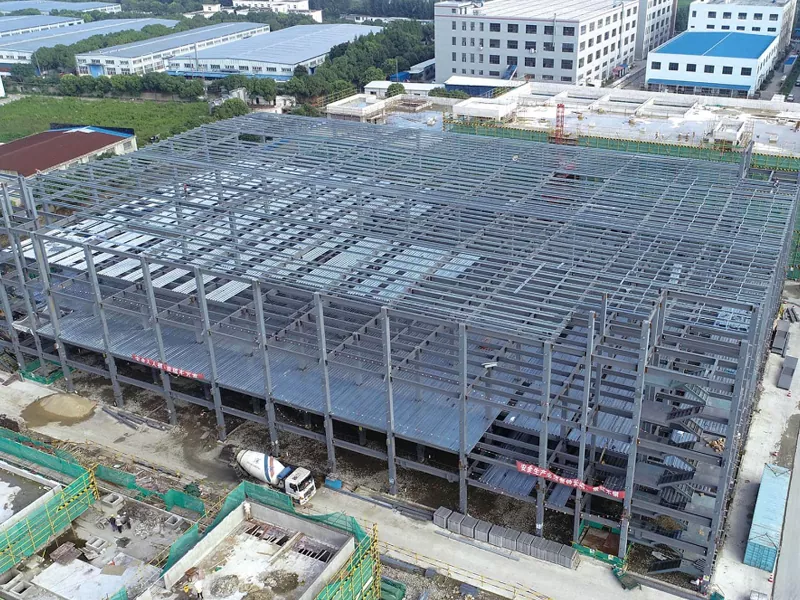 環境に優しいプレハブ鋼構造倉庫