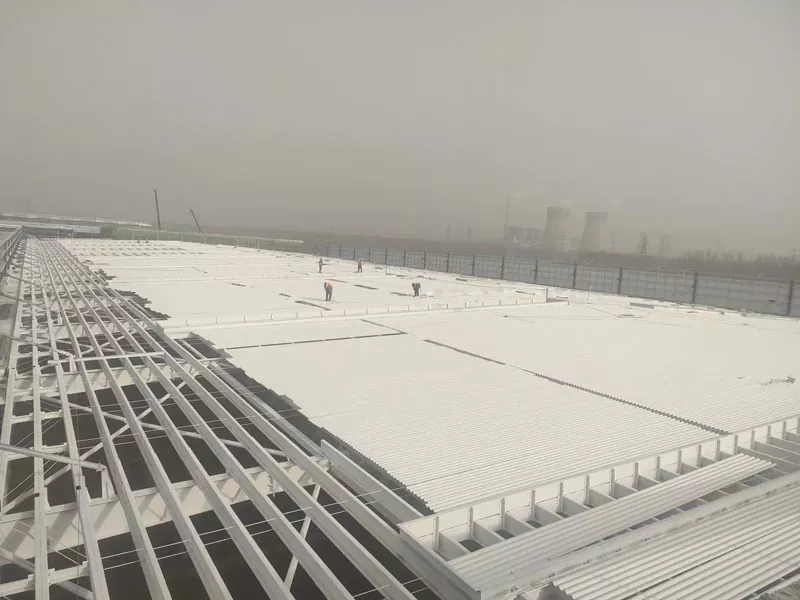 工業用鉄骨建設