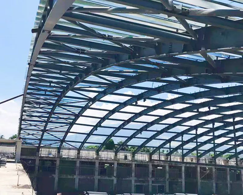 多機能鋼構造の建物