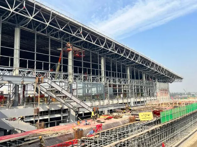 プレハブ軽鋼構造駅